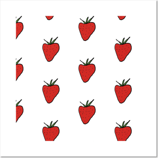 Strawberry Posters and Art